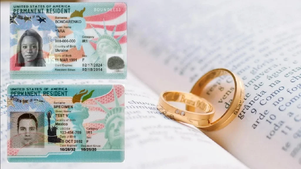 Beneficios de la green card por matrimonio